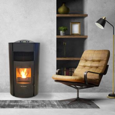 Poêle à granulés Strauss ALPES 9.5kw V2 ED