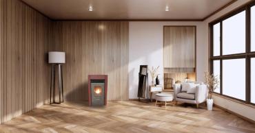Poêles Strauss TOM  Bordeaux 5.5 kw