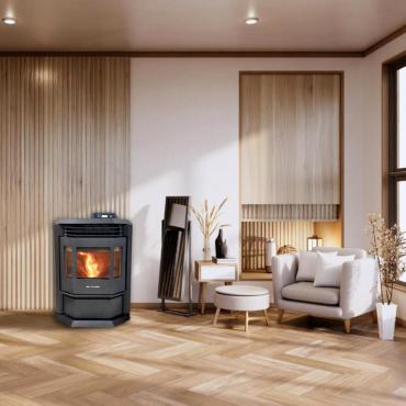 Poêle à granulés Strauss Egra V2 ED 10-11kw
