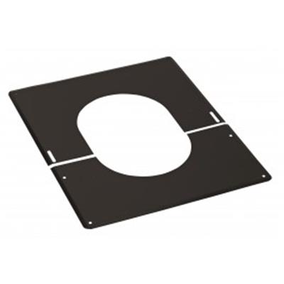 PLAQUE DE FINITION 80 30/45° NOIR MAT