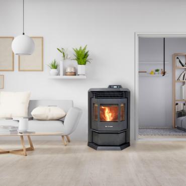 Poêle à granulés Strauss Egra V2 ED 10-11kw