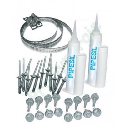 KIT FIXATION BAC ACIER POUR PIPECO